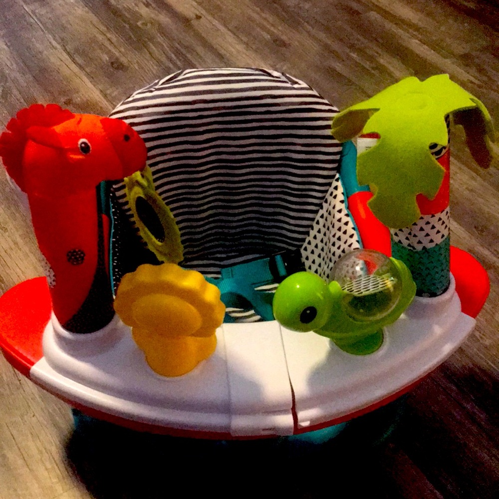 Infant discovery seat & booster